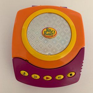 Vintage 1998 Polly Pocket Blue Clam Shell Toy